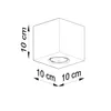 SOLLUX QUAD, 1 žiaroviek, LED, GU10, IP20, Drevo Náhľad obrázku produktu 4