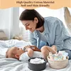 3 kusy úložných košíků, pletené z bavlněné šňůry, bílé Náhled obrázku produktu 4
