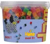Hama Maxi strikparels, 10 mm, neonkleuren, mix van 51 Productafbeelding-voorbeeld 2