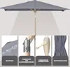 Sekey Sonnenschirm Rechteckig 210 x 140 cm – Balkonschirm, Produktbild-Vorschau 2