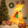 MONZANA® Nafukovací sob 180cm LED osvětlený montážní Náhled obrázku produktu 8