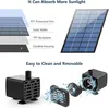 Solarbrunnen, Solar Springbrunnen, 2,5W DIY Solar Produktbild-Vorschau 2