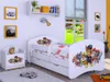 BDW Lit d'enfant Super chiens, lit bébé chambre d'enfant, Voir les images du produit 1