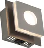 Brilliant LED Wandleuchte Transit Alu 4W 320lm warmweiß Produktbild-Vorschau 1