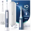A product shot of an Oral-B electric toothbrush and its accessories, presented with marketing text and graphics on a box. Produktbild-Vorschau