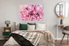 MuchoWow® Poster Blumen - Rosa - Rosen 120x80 cm - Bilder Produktbild-Vorschau 4