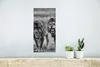MuchoWow® Poster Löwen - Schwarz - Weiß - Jagen 20x40 cm - Produktbild-Vorschau 5