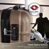 Devillo® Kofferset 4tlg. S-M-L-XL, Champagner - Trolley Náhľad obrázku produktu 2