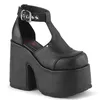 CAMEL-103 Damen Sandale von DemoniaCult, Schwarz  , EU 39, Produktbild-Vorschau 1