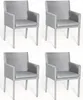 Sonnenpartner 4er-Set Sessel  Aluminium mit Textilen Produktbild-Vorschau 1