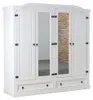 New Mexico Kleiderschrank 4-türig mit 2 Spiegeltüren, 2 Produktbild-Vorschau 6