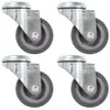 vidaXL Lenkrollen mit Bolzenloch 4 Stk. 50 mm Produktbild-Vorschau 5