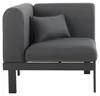 home24 Loungeset - 4-teilig - Aluminium / Webstoff - Grau Produktbild-Vorschau 7