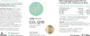 Product label and nutritional information for a dietary supplement. Produktbild-Vorschau