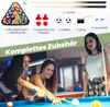 Stół do gier COSTWAY 3 w 1, piłkarzyki, bilard i cymbergaj, Podgląd zdjęcia produktu 5