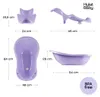 Hylat Baby 4-tlg. Bade-Set mit – Babywanne, Sitz, Ständer & Produktbild-Vorschau 3