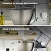 Kenwood Chef KVC3100S, 4,6 l, Silber, Drehregler, Schlagen, Produktbild-Vorschau 13