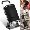 Carrello della spesa Jayseuw, 6 ruote, con scomparto Anteprima dell’immagine prodotto 10