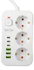 Vayox Steckdosenleiste 3-Fach Schuko 3m Weiß | Produktbild-Vorschau 6