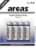 Arcas 107 00406 Batteria monouso AA Zinco-carbone Anteprima dell’immagine prodotto 2