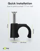 Kabelschelle 7 mm, schwarz Produktbild-Vorschau 9