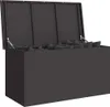 vidaXL Cassetta da esterno nera 100 x 50,5 x 50 cm in Anteprima dell’immagine prodotto 2