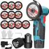 500W 12V Akku-Winkelschleifer, 76mm Schleifscheibe, Produktbild-Vorschau 1