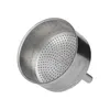 A metal funnel with many small holes on a white background. Anteprima dell’immagine prodotto