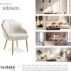 tectake® Cocktailsessel Hellen gepolstert, mit Samtbezug 66 Produktbild-Vorschau 6