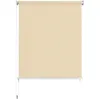 Tenda a rullo esterna 160 x 230 cm bianco crema Anteprima dell’immagine prodotto 1