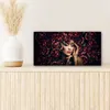 MuchoWow® - Leinwandbilder - Frau - Blumen - Henna - Produktbild-Vorschau 6