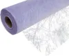 A roll of light purple decorative non-woven fabric, with a section unrolled to show its texture. Produktbild-Vorschau