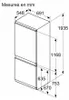 Frigorifero combinato scorrevole da incasso da 383 l Bosch Anteprima dell’immagine prodotto 5