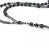 Rosenkranz Kette Stein Hämatit Uni Religiös Massiv Edel Produktbild-Vorschau 4