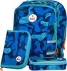 Frontbag The Double Bag Schulranzen-Set Camoublue Produktbild-Vorschau 1