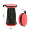 Tabouret pliant rouge, télescopique & réglable en hauteur,, Voir les images du produit 15