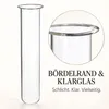 Nahaufnahme des Bördelrands an einem großen Reagenzglas, Ø 3 cm Produktbild-Vorschau