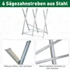 DURHAND Kettensägebock Sägebock zusammenklappbar Produktbild-Vorschau 6