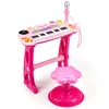 Keyboard-Orgelklavier mit Mikrofon mp3 Produktbild-Vorschau 2