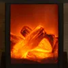 Sfeerhaard schwarze LED Kamin Laterne mit Timer - Produktbild-Vorschau 6