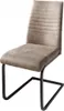Industrial Freischwinger Stuhl APARTMENT antik taupe mit Produktbild-Vorschau 9