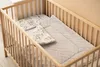 SENSILLO Kinder Bettwäsche Set Baby Decke Kissen Plüsch Produktbild-Vorschau 6