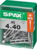 Spax Universalschrauben 4.0 x 40 mm TX 20 - 40 Stk. Produktbild-Vorschau 9