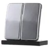 Jung Wippe zweiteilig Jung CD 595 PT platin, 1 Stk. Produktbild-Vorschau 4