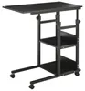 HOMCOM Beistelltisch mit Rollen, 80 x 40 cm, C-f?rmiger Produktbild-Vorschau 10