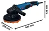 BOSCH Schuurmachine GPO 11-180 S (alleen machinebehuizing) Productafbeelding-voorbeeld 12