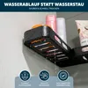 eluno Duschablage zum Kleben, Duschregal aus schwarzem Produktbild-Vorschau 4