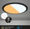 CTS LED Deckenleuchte, schwarz, IP44, 1xLED/21W Produktbild-Vorschau 2
