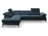 Großes Eckschlafsofa aus marinefarbenem Stoff SEPINA PASCAL Produktbild-Vorschau 10