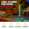 XXL Lavalampe Blau Grün 76 cm hoch G9 Bodenleuchte Produktbild-Vorschau 3